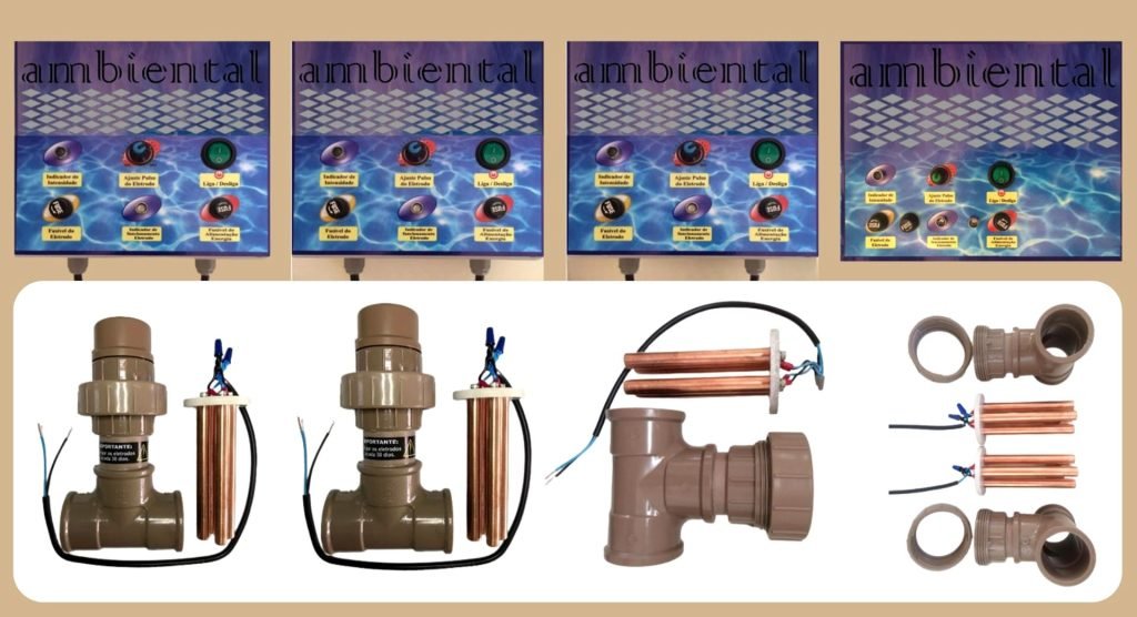 Modelos dos Equipamentos Ionizadores da Ambiental Equipamentos